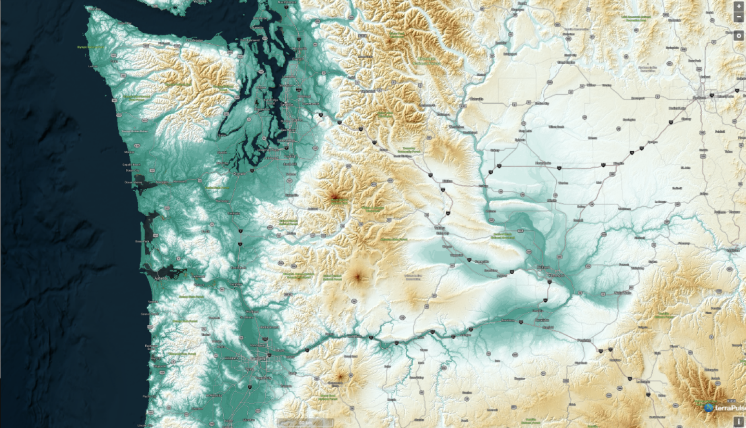 rivers and temperature