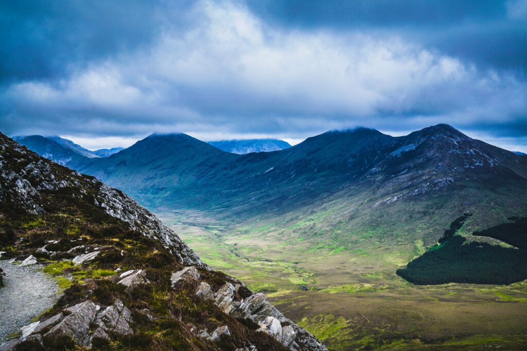 vast scenic mountain